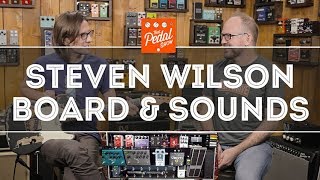 That Pedal Show – Steven Wilson 2017 Pedalboard New Guitar New Amp New Sounds [upl. by Ecnedac301]