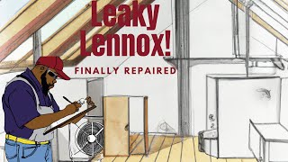 quotMindBlowing Leaky Lennox Evaporator Coil Replacement  The Ultimate HVAC Fixquot [upl. by Atinnor]