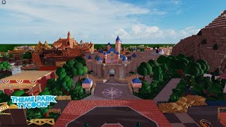 Disneyland in Theme Park Tycoon 2 Part 18 [upl. by Marlow905]