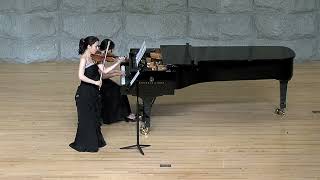 W Lutoslawski Subito for Violin and Piano  Sukyung Ahn [upl. by Held]