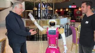 Robots at Sky Hotel Sandton [upl. by Juley]