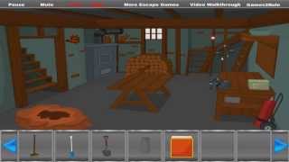 Basement Workshop Escape Walkthrough [upl. by Cherilynn]