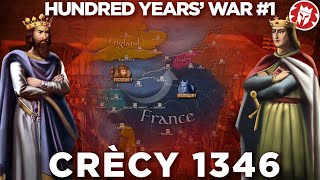 Battle of Crecy 1346  Hundred Years War DOCUMENTARY [upl. by Duncan]