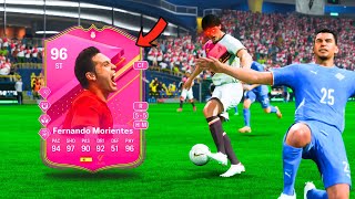 96 Futties Morientes SBC Player Review  FC 24 Ultimate Team [upl. by Etnoval69]