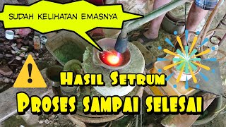 MENGOLAH EMAS HASIL SETRUM  TRIK DAN CARA MENGOLAH EMAS [upl. by Hachman]