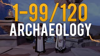 Updated guide to leveling Archaeology 199120 [upl. by Ariday411]