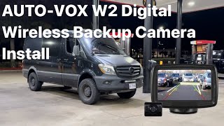 Auto Vox W2 Wireless Backup Camera Install  Day amp Night Performance [upl. by Goldfarb837]