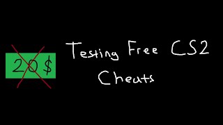 testing free cs2 cheats [upl. by Senalda]