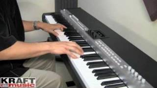 Kraft Music  Yamaha CP5 Stage Piano Demo with Tony Escueta [upl. by Sochor]