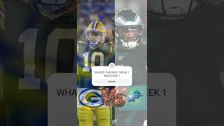 BEST WEEK 1 NFL MATCHUPS nfl fantasyfootball fanduel draftkings [upl. by Ynamrej]