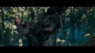 Fellowship Of The Ring  Extended Edition  Aragorn vs Lurtz HD [upl. by Peggie]