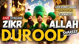 🔴 DUROOD SHAREEF  ZIKR ALLAH  LIVE With Shaykh Nurjan Mirahmadi Sufi Meditation Center [upl. by Elana]