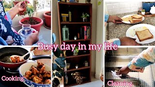 Morning to evening full busy day in my lifehow I manage all alonecook and clean with me vlog🍀 [upl. by Beitnes]