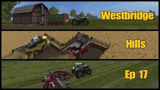 Lets Play Farming Simulator 17 PS4 Westbridge Hills Ep 17 [upl. by Ibok793]