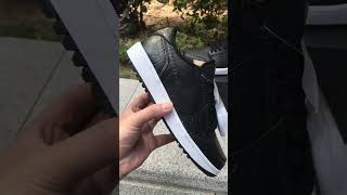 Air Jordan 1 Low Golf “Black Croc” [upl. by Atiekan192]