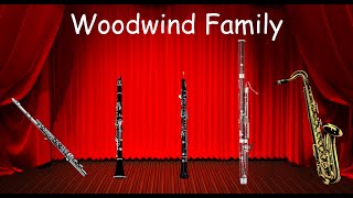 The Woodwind Family  Listen to the instruments of the Woodwind family  Orchestra for Kids [upl. by Abita]