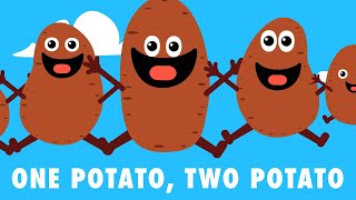 One Potato Two Potato Song  Childrens Nursery Rhyme  The Nursery Channel [upl. by Tavi]