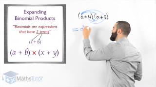 Maths Help  Expanding Binomial Products [upl. by Inoj]