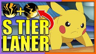 PIKACHU THE STRONGEST ATTACKER LANER S TIER Gameplay Commentary  Pokemon Unite [upl. by Kohcztiy]