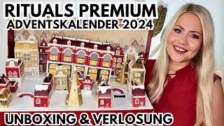 RITUALS PREMIUM ADVENTSKALENDER 2024  Unboxing amp Verlosung [upl. by Nob65]