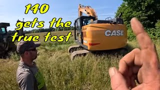 Is The Case 140e Excavator Worth Keeping Find Out With This Realistic Test [upl. by Nola]