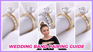 How to Pair Your Engagement Ring with a Wedding Band [upl. by Haymes]