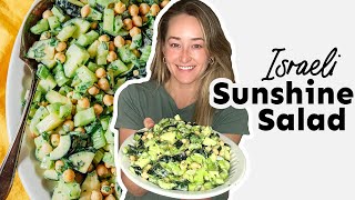 Rudys Sunshine Salad IsraeliInspired Tahini Salad [upl. by Ayarahs855]