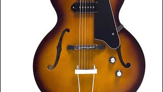 Grote Jazz Electric Guitar SemiHollow Body Review [upl. by Dibru]