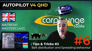 RT4 V4 APP  Tutorials 22 🇬🇧  6 Tips amp Tricks 2  Bait distribution  Spreading behaviour [upl. by Phip]