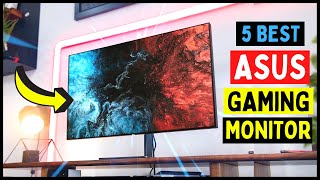 Top 5 Best ASUS Gaming Monitor in 2024  Budget ROG amp TUF Models Buying Guide amp Review [upl. by Bascomb]