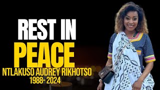 IN LOVING MEMORY OF NTLAKUSO AUDREY RIKHOTSO [upl. by Eceinart]