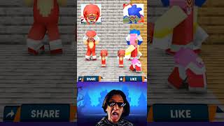 Help Choose the Best Team Shin Knuckles or Shin Sonic 👍 memes minecraft shinsonic reaction [upl. by Russian967]