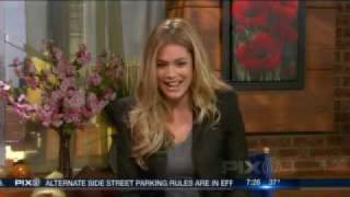 VS Angel Doutzen Kroes interview  NY PIX Morning show December 2009 [upl. by Yorel]