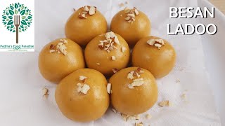 How To Make Besan Ladoo Recipe Without Ghee  gram flour ladoo recipe  besan ladoo recipe [upl. by Eleahcim]