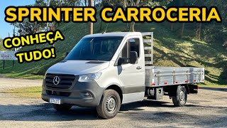 Mercedes Sprinter Chassi 2023  Falando de Carros [upl. by Emmalee]