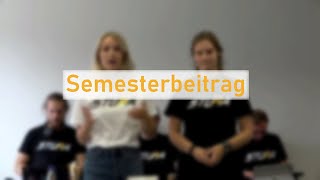 Semesterbeitrag und Semesterticket  Erstsemestereinführung ESE  StuRa HTW Dresden [upl. by Suckram]