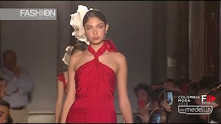 JOHANNA ORTIZ Caprice Spring 2020 COLOMBIAMODA 2019  Fashion Channel [upl. by Enneyehs338]