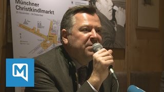 Christkindlmarkt München  Das sagt Josef Schmid zum Sicherheitskonzept [upl. by Adnamar]