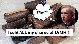 WHY I SOLD ALL MY SHARES OF LVMH shareholder since 2020 [upl. by Noryk]