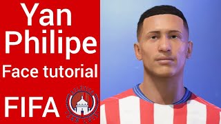 Yan Philipe Atlético San Luis  Face tutorial  FIFA [upl. by Dario623]