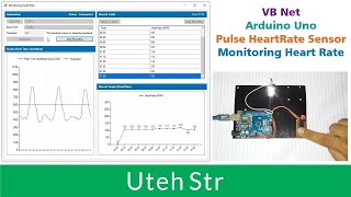 VB Net  Arduino Uno  Pulse Heart Rate Sensor  Real Time Heart Rate Monitoring  Step by Step [upl. by Argyres]