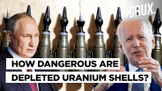 US Says Depleted Uranium Shells Have Saved Lives In Combat Russia Warns of Consequences In Ukraine [upl. by Arnoldo]