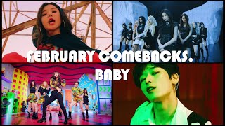 A February Face So Full of Frost of Storm and Cloudiness — Reviewing February Comebacks [upl. by Ecineg]