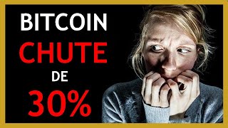 Chute des cryptomonnaies  QUE FAIRE quand le cours baisse [upl. by Ocirema]