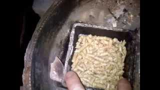 40€ Rocket Stove belge Belgian Pellet Stove Pelletizer Part 3 Videos en français [upl. by Bartie517]