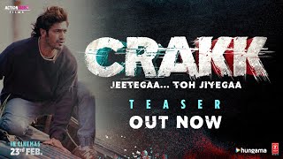 CRAKK Jeetegaa Toh Jiyegaa Official Teaser  Vidyut Jammwal  Nora F  Aditya D  Arjun RAmy J [upl. by Cavill]