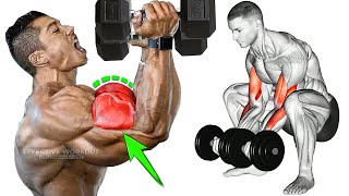 Build Huge Biceps using Dumbbell Only 6 Effective Exercises [upl. by Rodavlas885]