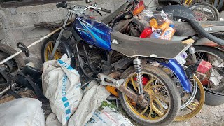 RESTORATION of 2 stroke YAMAHA RX SPECIAL 1994 RX KING SKIN Spek Blayer😎 [upl. by Enomed]