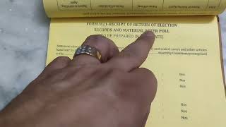 How to fill EVM PAPERS SCRUTINY Statutory or Non Statutory covers2024origionaltrendingelection [upl. by Griggs]