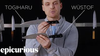 Knifemaker Explains The Difference Between Chefs Knives  Epicurious [upl. by Barram]